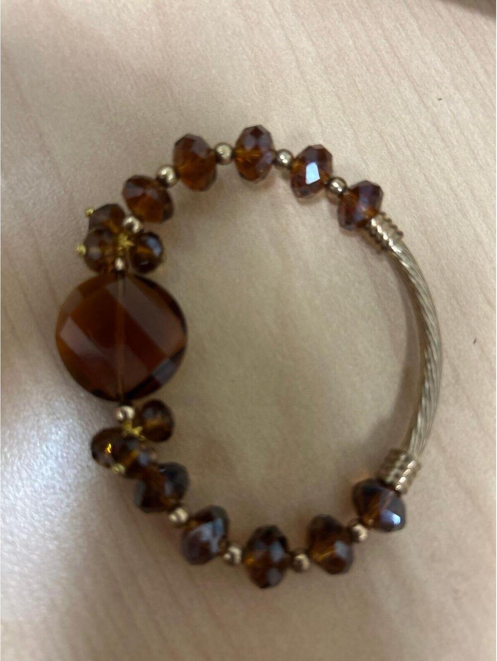 Vintage Citrine Gold Bracelet